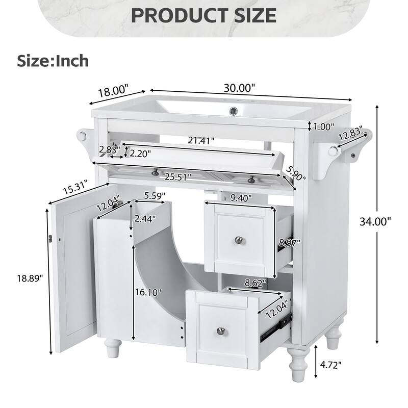 Single Sink Bathroom Vanity