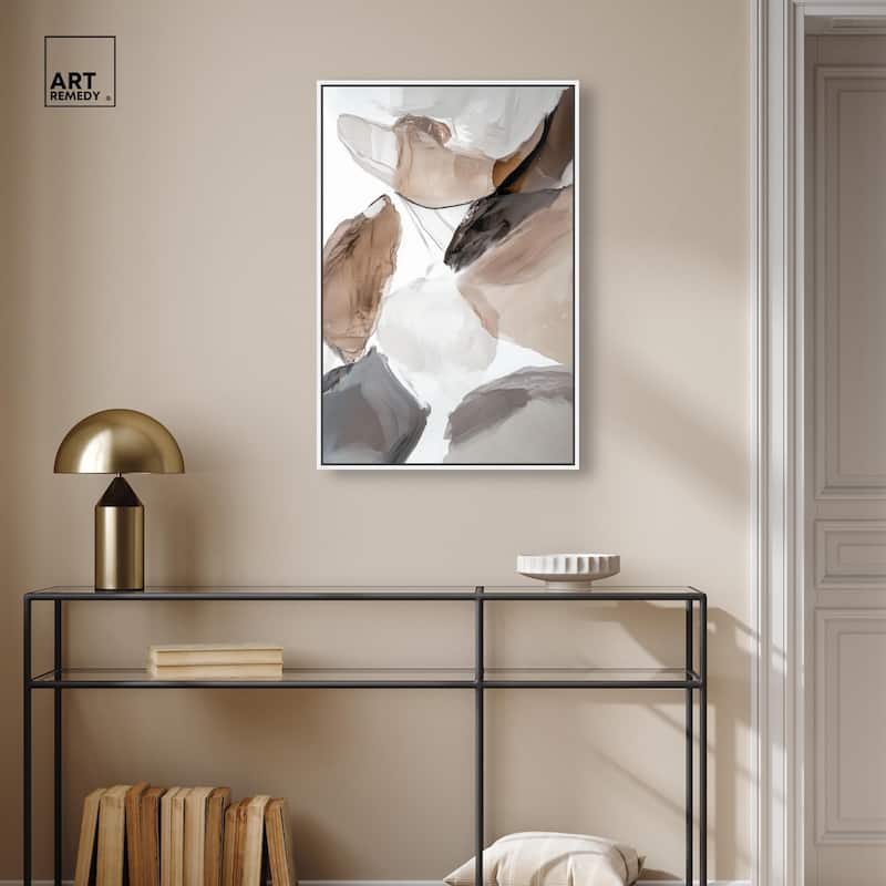 Sedimentary Hues I Canvas by Art Remedy