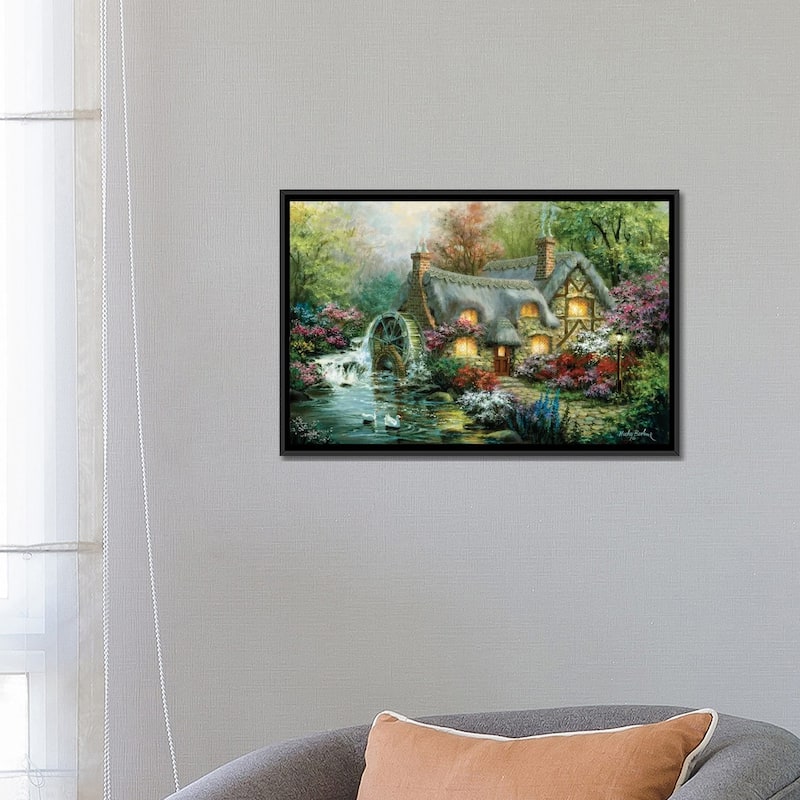 iCanvas "Country Retreat" by Nicky Boehme Framed Canvas Print