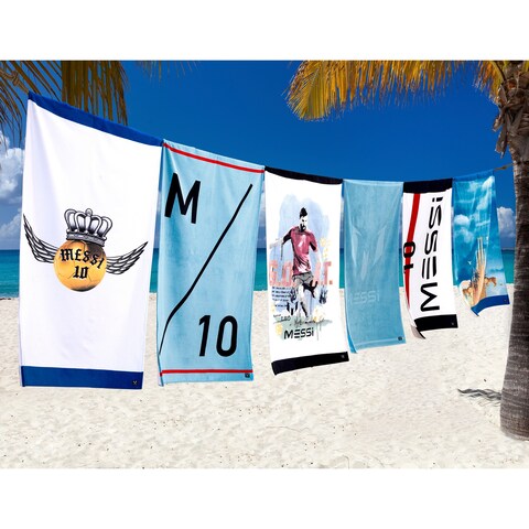 Messi Dream Print Beach Towel - 37' X 60'