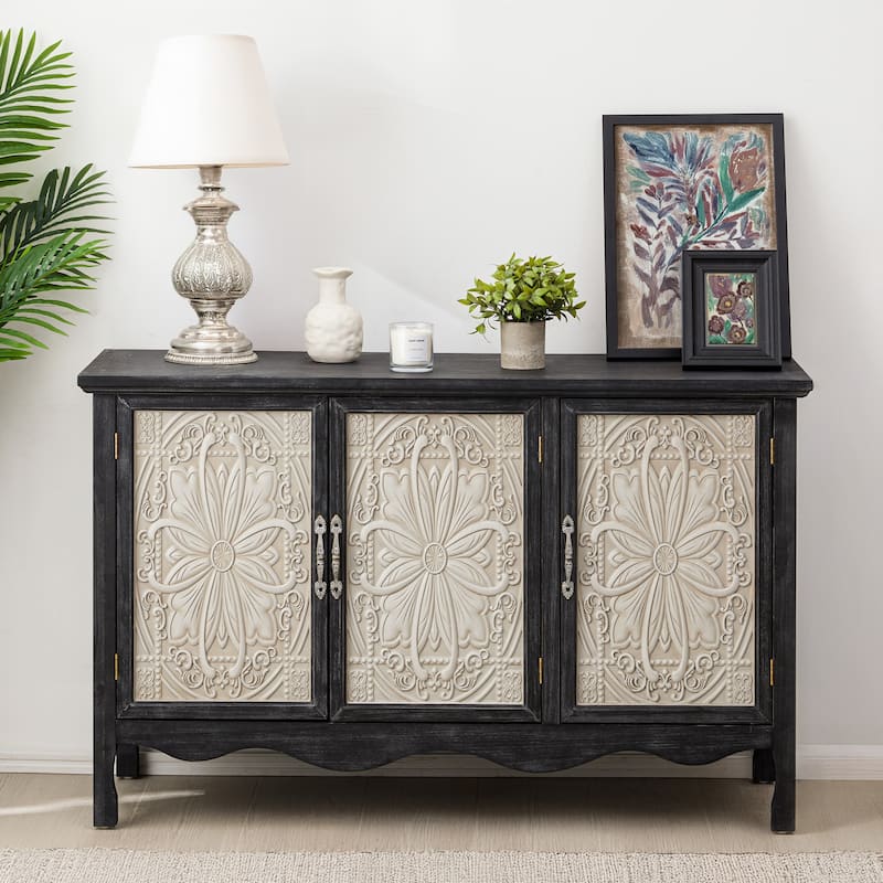 3-Door Accent Cabinet