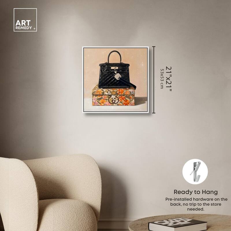Luxury Purse and Giftbox Canvas by Art Remedy