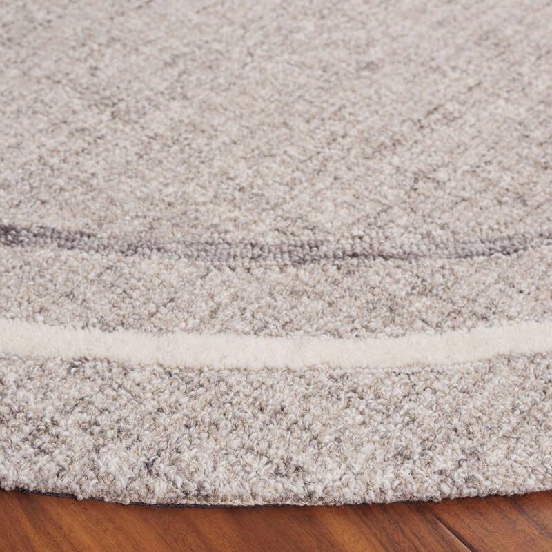 SAFAVIEH Handmade Ebony Mounia Modern & Contemporary Wool Rug