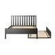 preview thumbnail 14 of 21, Max and Lily Twin over Full Bunk Bed with Trundle