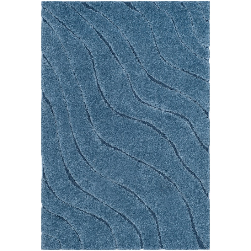 SAFAVIEH Florida Shag Hervor Soft Serene Waves 1.2-inch Thick Rug