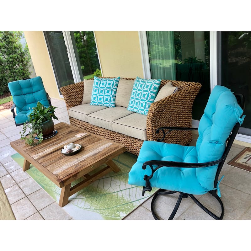 Chic Teak Recycled Teak Coffee Table- 55" x 30"