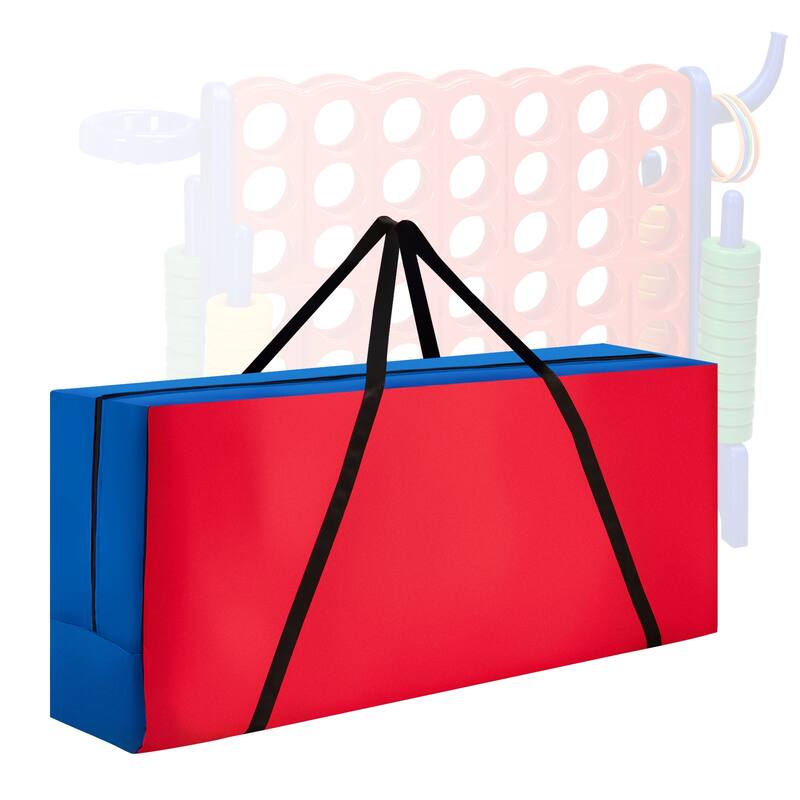 Portable Storage Bag for Jumbo 4 in a Row Connect Game with Shoulder Strap and Zipper - 33" x 9" x 14" (L x W x H)