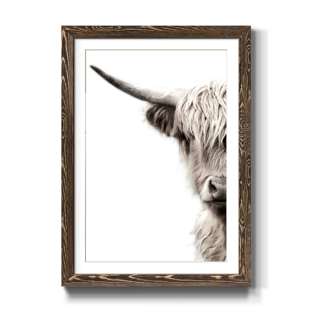 Highland Cattle-Premium Framed Print - Ready to Hang