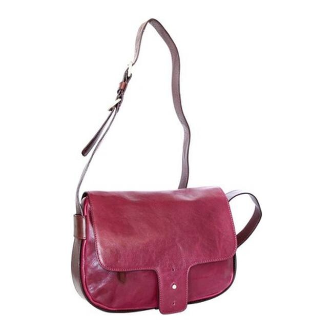 plum cross body bag