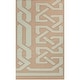 preview thumbnail 27 of 33, Flatweave Hand-woven Ilkeston Reversible Wool Area Rug Taupe - 8' x 11'