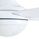 preview thumbnail 30 of 30, Copper Grove Mills 52-inch Modern White LED Ceiling Fan with Remote