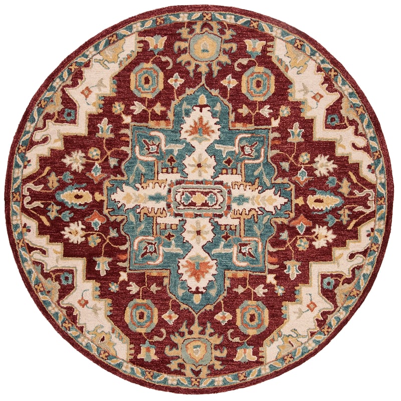 SAFAVIEH Handmade Aspen Renske Boho Tribal Wool Rug
