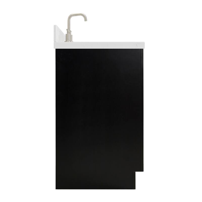 Ariel P48CQOVO Milan 48" Free Standing Single Basin Vanity Set with