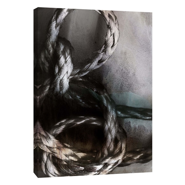 PTM Images 9-105844 PTM Canvas Collection 10" x 8" - "Knotted Rope Study 1" Giclee Abstract Art Print on Canvas