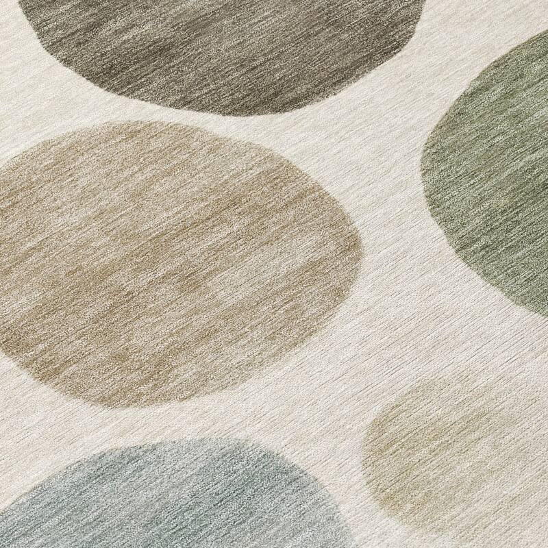 HomeRoots Geometric Transitional Rectangle Outdoor Rug