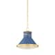 Option Aged Brass / Soft French Blue