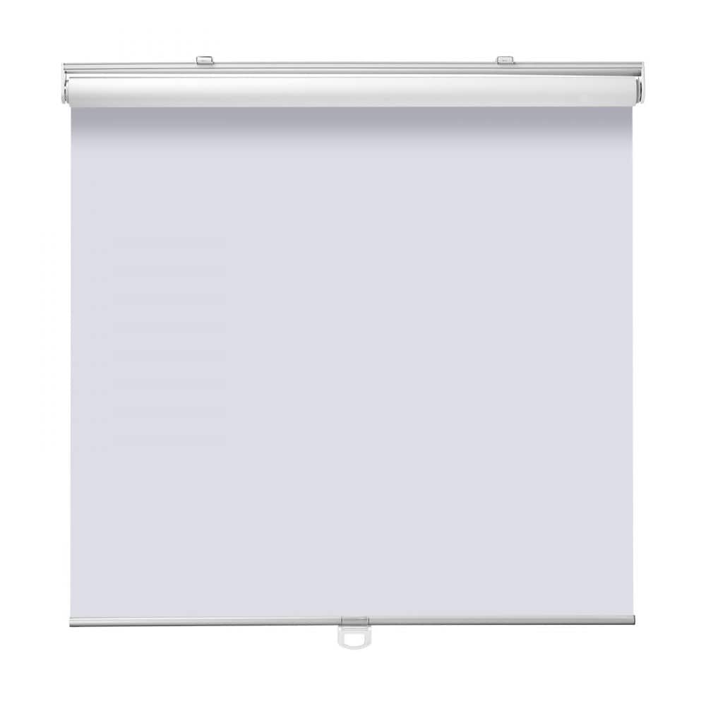 White Roller Shades Cordless Blackout Blinds for Bedroom Office or Kitchen - 34.06 x 2.24 x 2.67 inch