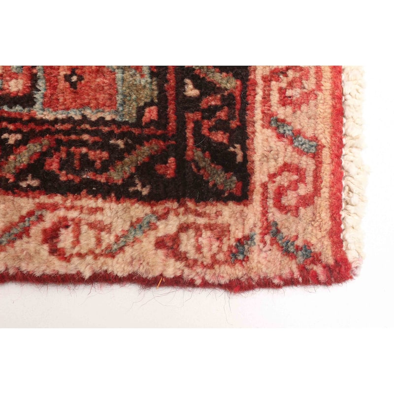 ECARPETGALLERY Hand-knotted Andelz Red Wool Rug - 2'6 x 6'1
