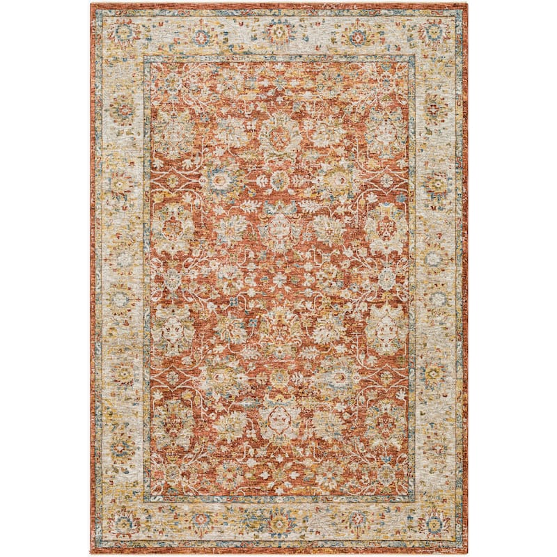 Livabliss Transitional Mona Lisa Medallion Area Rug