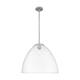 Option Clear Shade / Satin Nickel
