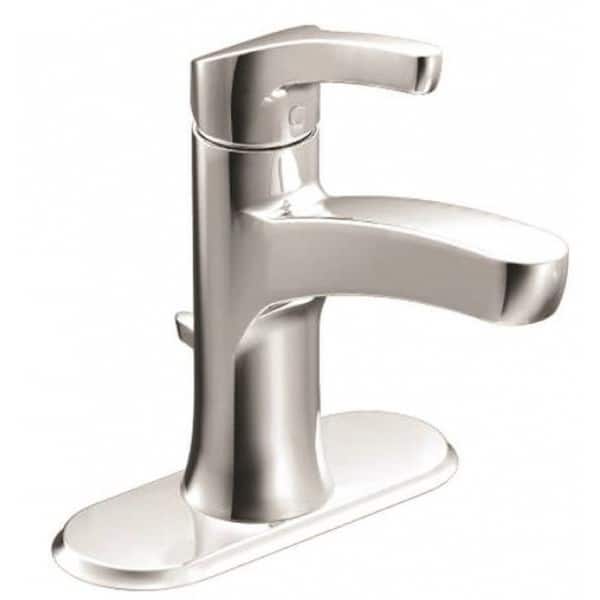Shop Moen Wsl84733 Danika Single Handle Bathroom Faucet Chrome