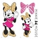 preview thumbnail 2 of 1, Minnie Mouse Wall Decals With Glitter by RoomMates