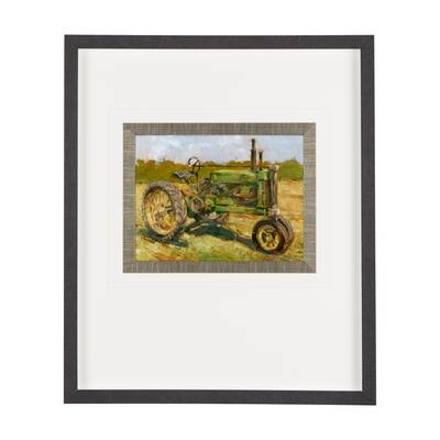 Rustic Tractors I Framed Art Print