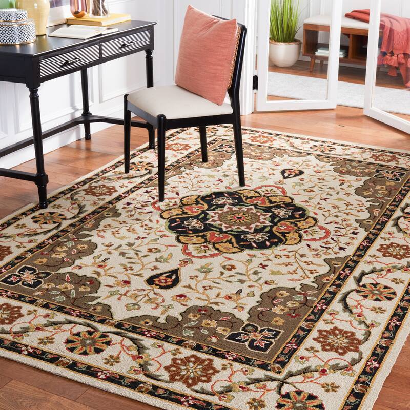 SAFAVIEH Handmade Easy Care Aretha Oriental Rug
