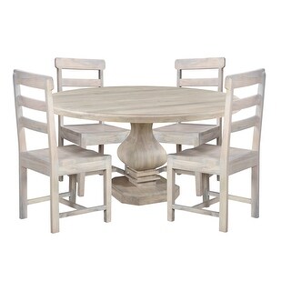 Adeline 5-Piece Round Dining Table Set - Bed Bath & Beyond - 34909684