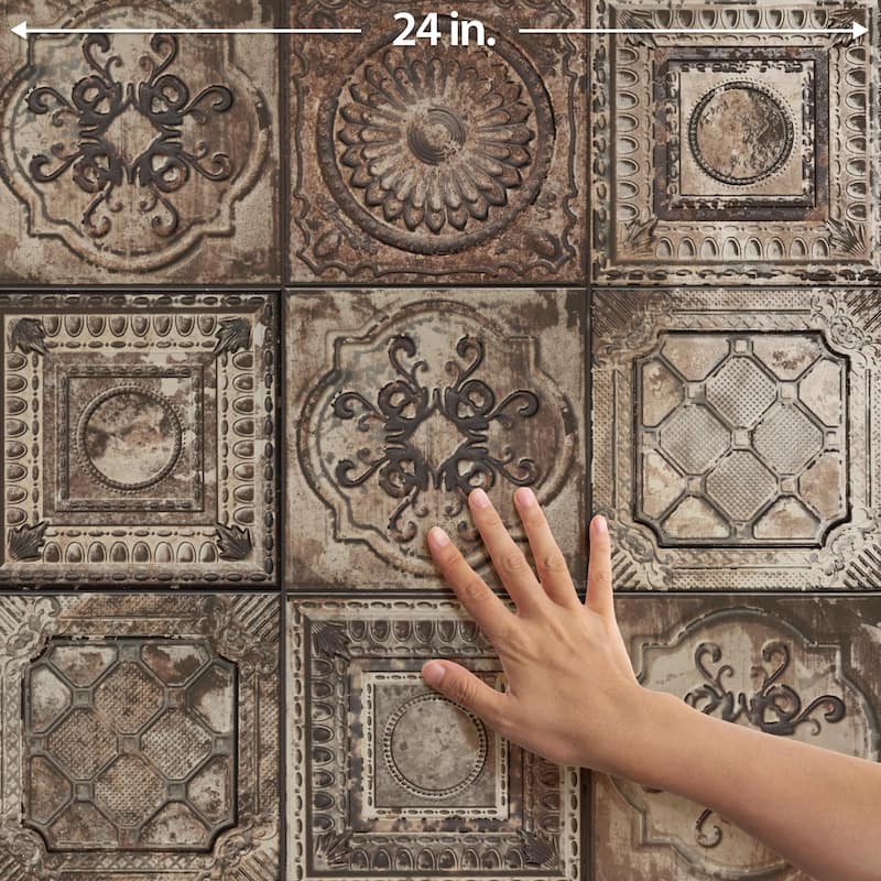 Merola Tile Ritz Ossidato Mix 7-7/8" x 7-7/8" Ceramic Wall Tile