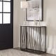 preview thumbnail 5 of 3, Uttermost Reed Travertine Console Table