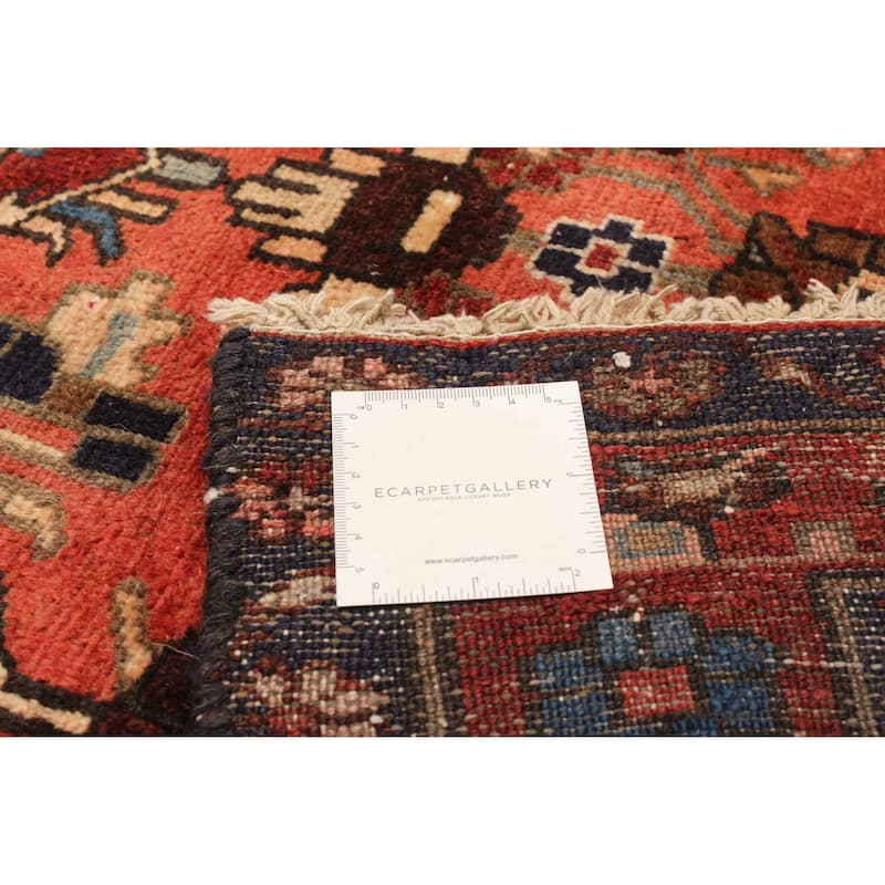 ECARPETGALLERY Hand-knotted Andelz Copper Wool Rug - 3'7 x 9'6