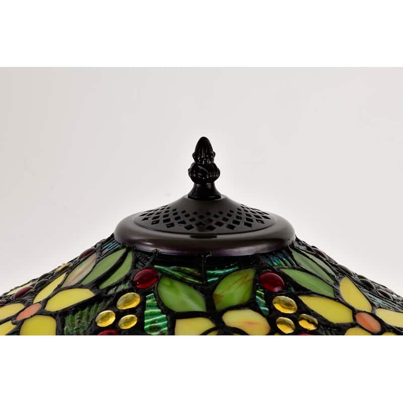 Tiffany-style Sarah Camille Tree Table Lamp by Warehouse of Tiffany