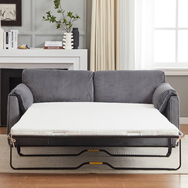 Luxury Sleeper Sofa Bed with Soft Cushion - Ultimate Comfort for Your Home