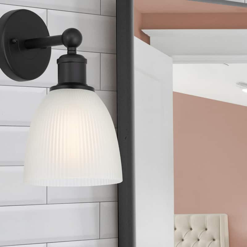 Innovations Lighting 616-1W-12-6 Castile Sconce Castile 12" Tall Wall