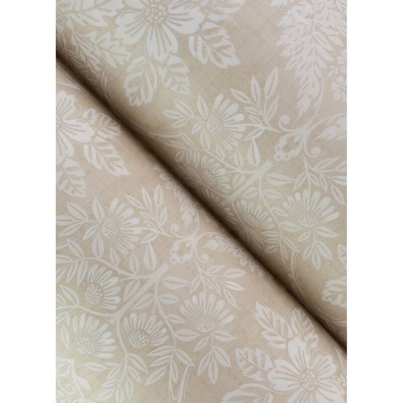 Chris Loves Julia x A-Street Prints Finch Neutral Woodland Damask Wallpaper