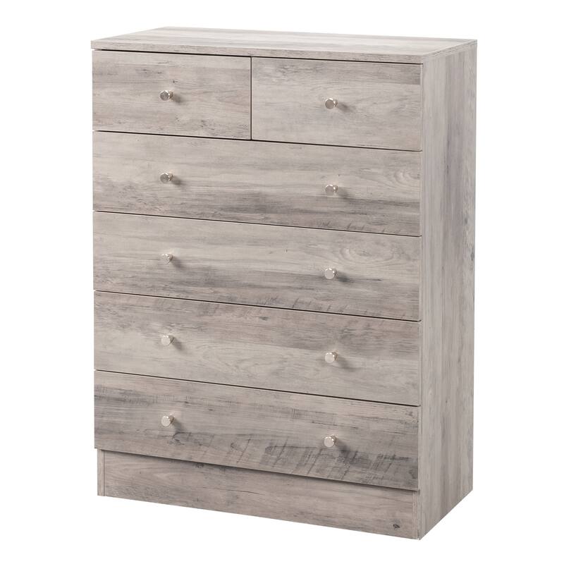 Modern Simple Dresser P2 Particle Board Storage for Bedroom, Living Room, or Home Office