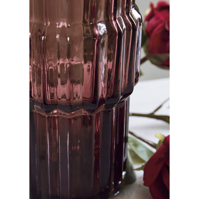 Signature Design by Ashley Dorlow Purple Vase (Set of 2)