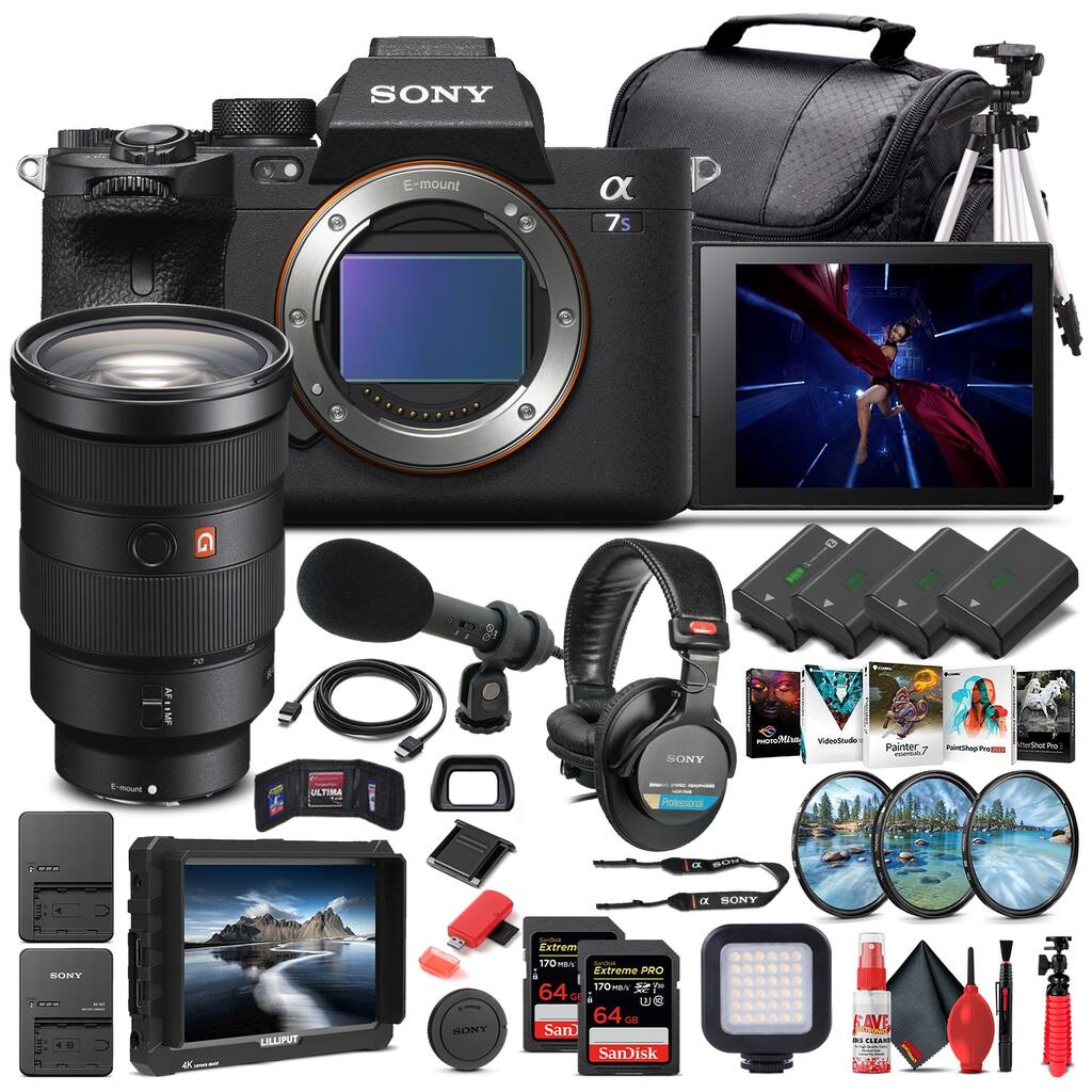 Sony Alpha a7S III Mirrorless Camera W/ Sony FE 24-70mm Lens - Pro