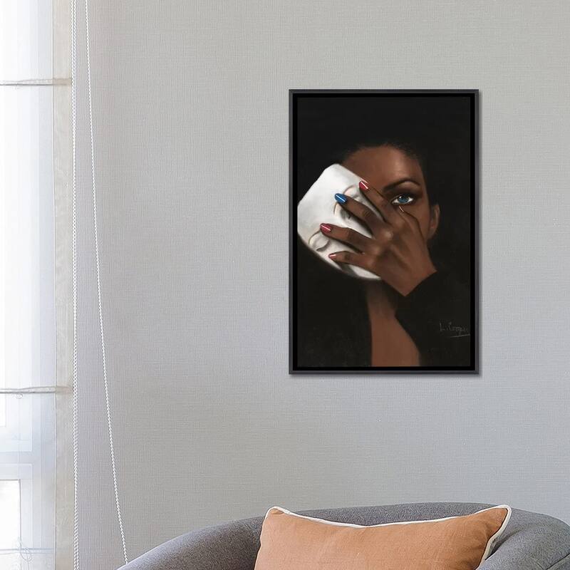 iCanvas "In Justice for All" by Laurie Cooper Framed