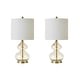 preview thumbnail 6 of 55, Ellipse Curved Gourd Glass Table Lamp, Set of 2