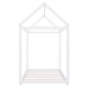 preview thumbnail 7 of 16, White Twin Wooden House Bed for Kids, Durable Pine Wood, No Box Spring Required