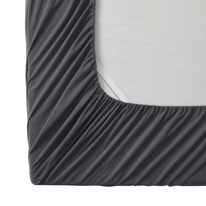 1500 Supreme Collection Microfiber Flannel Fitted Sheet