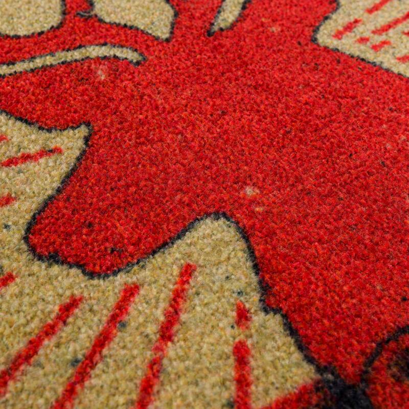 Mohawk Home Deer Christmas Beige Kitchen Mat On Sale Bed Bath