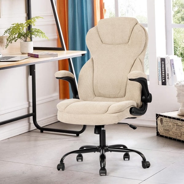 Memory Foam Office Chair Big And Tall Fabric Office Chair 400lbs