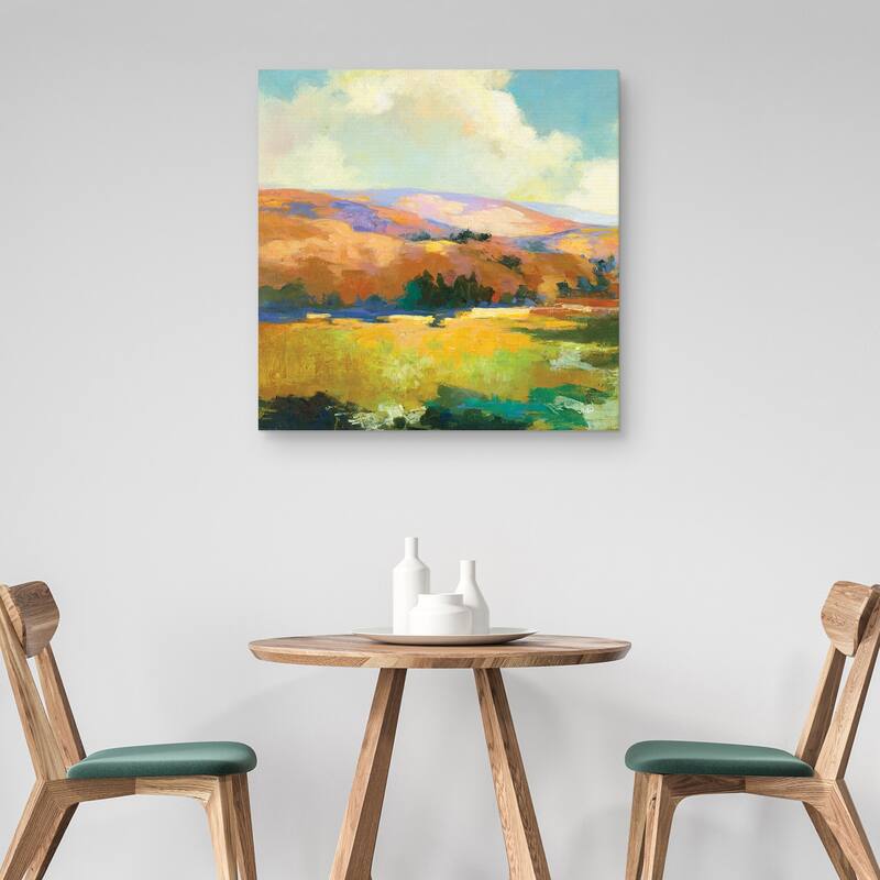 Daybreak Valley II by Julia Puriton Canvas Art Print