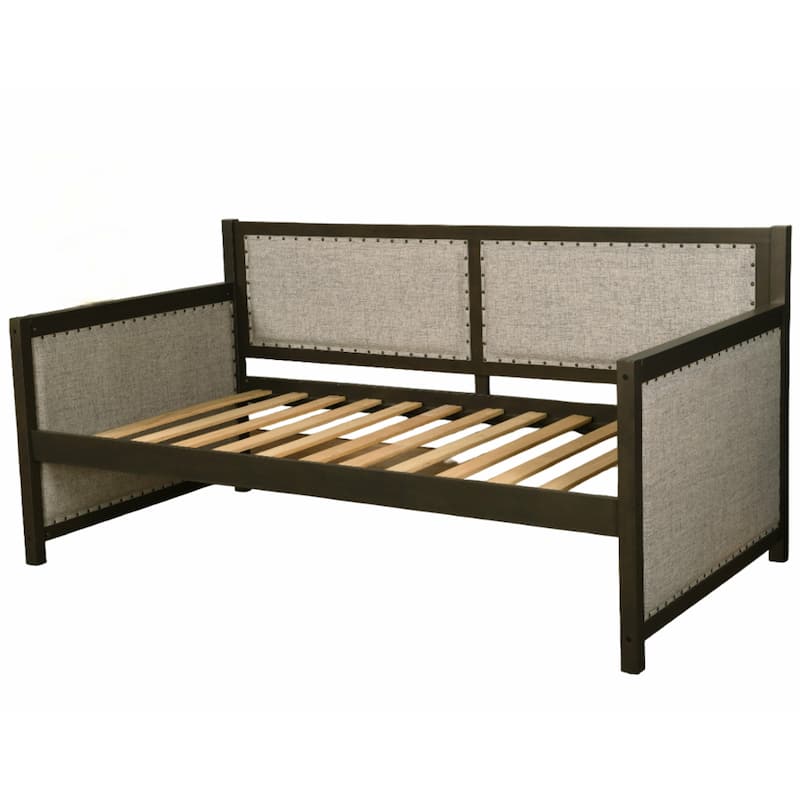 Somette Sloane Daybed in Graystone Finish (Mattress Not Included) - Graystone - Twin