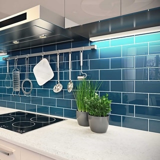 Dark Teal Subway 5 Square Foot Tiles 44 Pieces Per Unit Dark Teal Subway 5 Square Foot Tiles