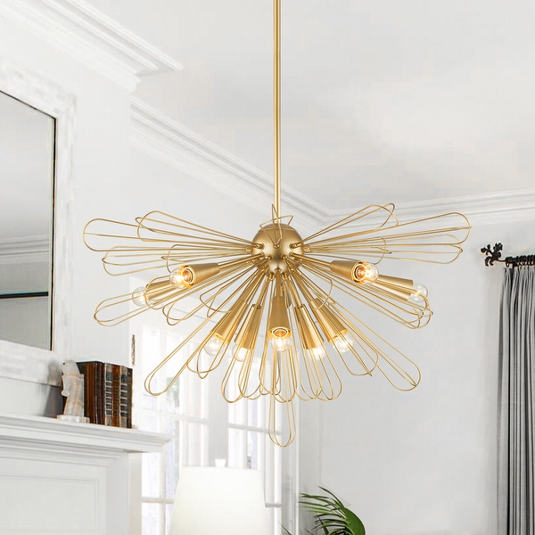 OYIPRO 10 Light 34 W Contemporary Large Geometric Sputnik Sphere Chandelier On Sale Bed Bath Beyond 36503748