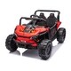 preview thumbnail 60 of 98, 24V Kids UTV Ride-On Car with Remote Control, Music, Storage, Four-Wheel Suspension, Ages 3+ Red